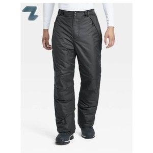 Men's Snow Pants - All in Motion Black M Adjustable Waist
